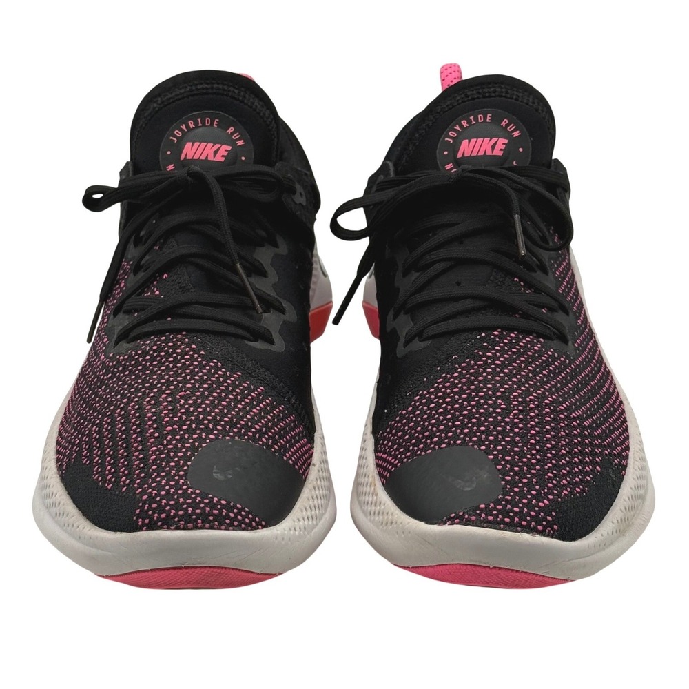 Nike Joyride Run Flyknit Women's Size 9.5 Black Pink Running Shoes AQ2730-003 - Picture 4 of 8